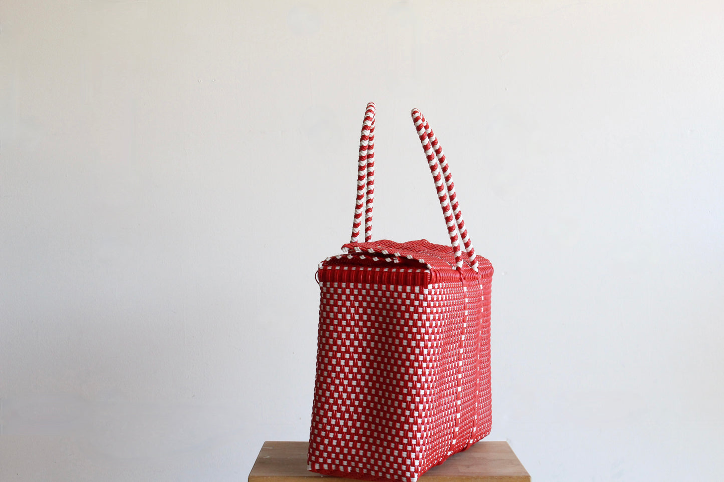 Red and White MexiMexi Handbag
