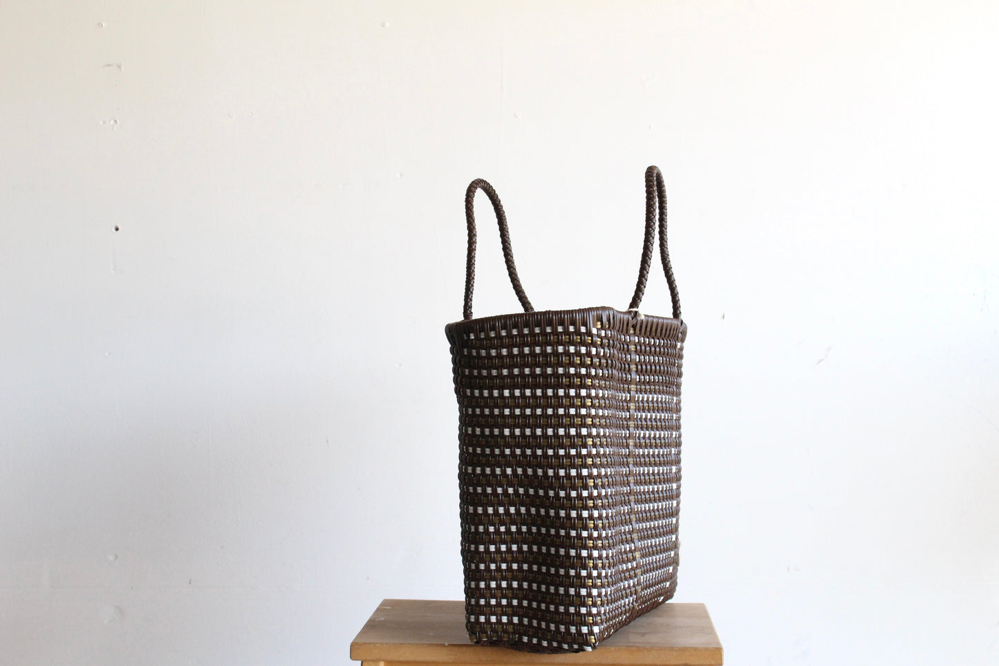 Brown, White & Gold Tote bag by MexiMexi