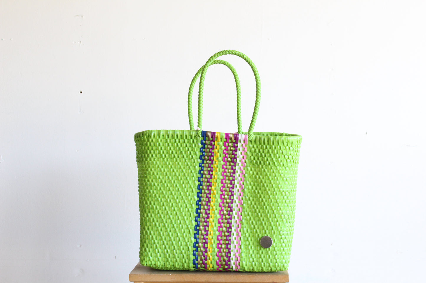 Lime & Colors Handwoven Tote bag by MexiMexi