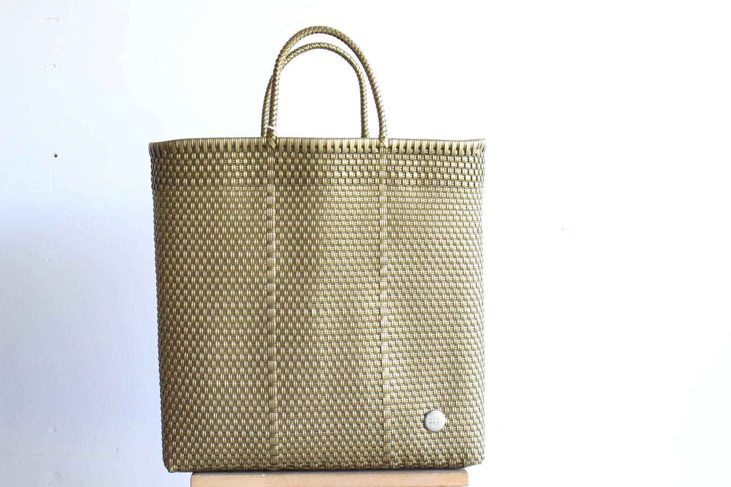 Gold Mexican Tote by MexiMexi