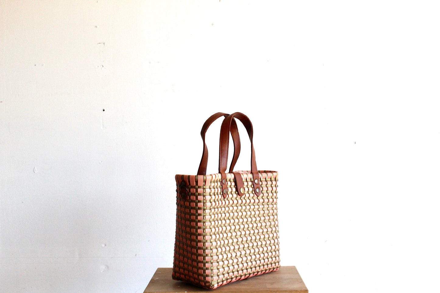 Coral & Gold Purse bag by MexiMexi