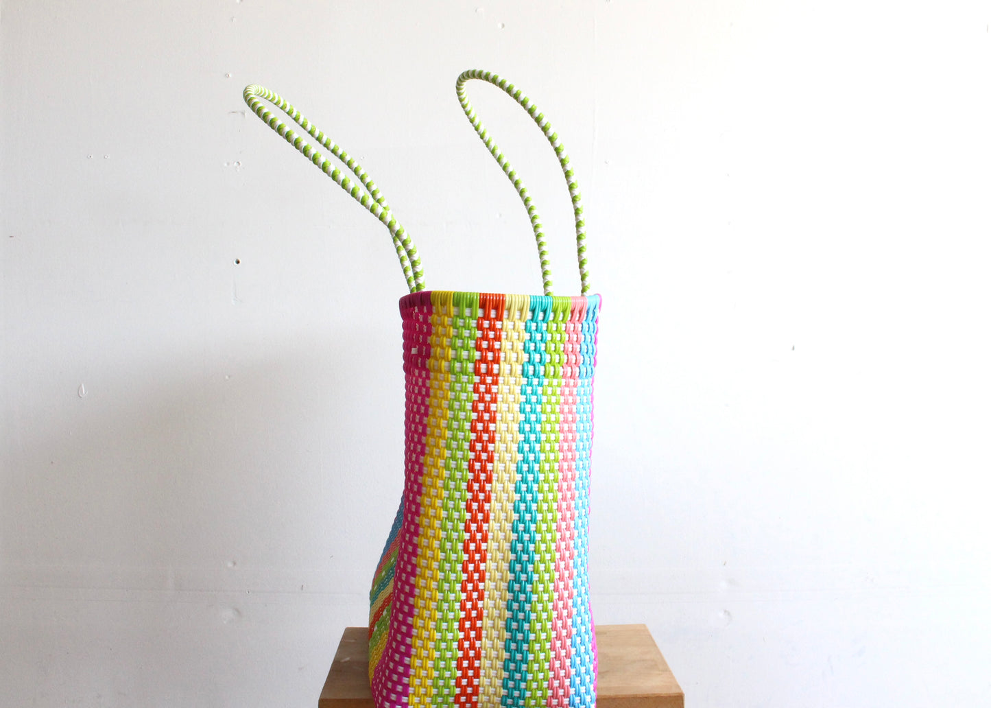 Colorful Handwoven Mexican Tote by MexiMexi