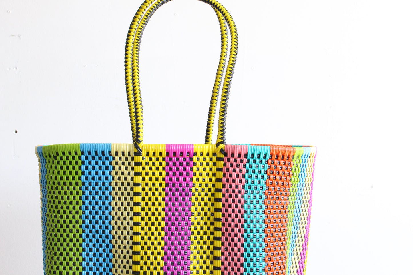 Colorful Handwoven Mexican Tote by MexiMexi