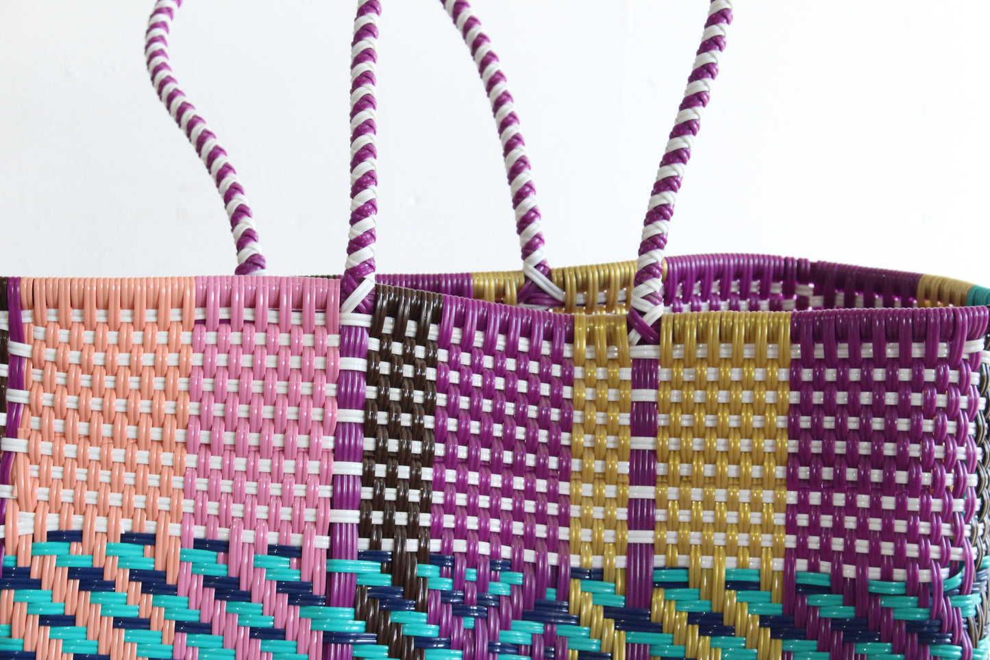Colorful Handwoven Mexican Tote by MexiMexi