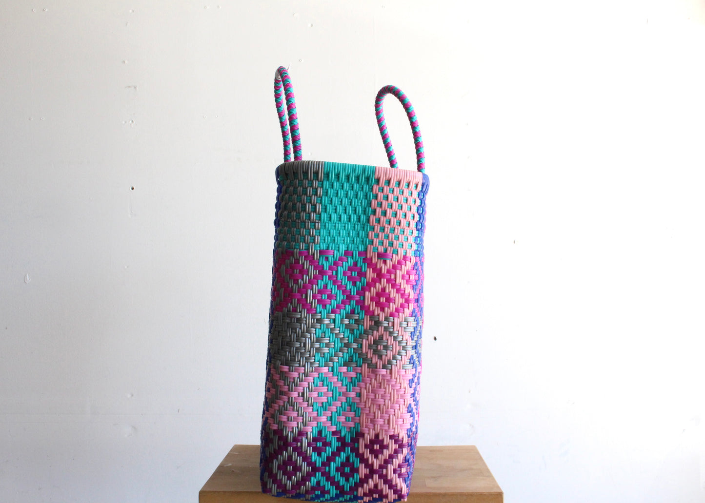 Colorful Handwoven Mexican Tote by MexiMexi