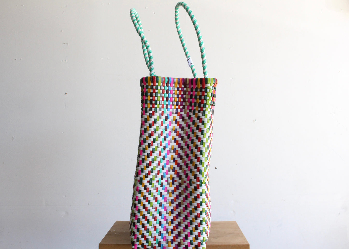 Colorful Handwoven Mexican Tote by MexiMexi