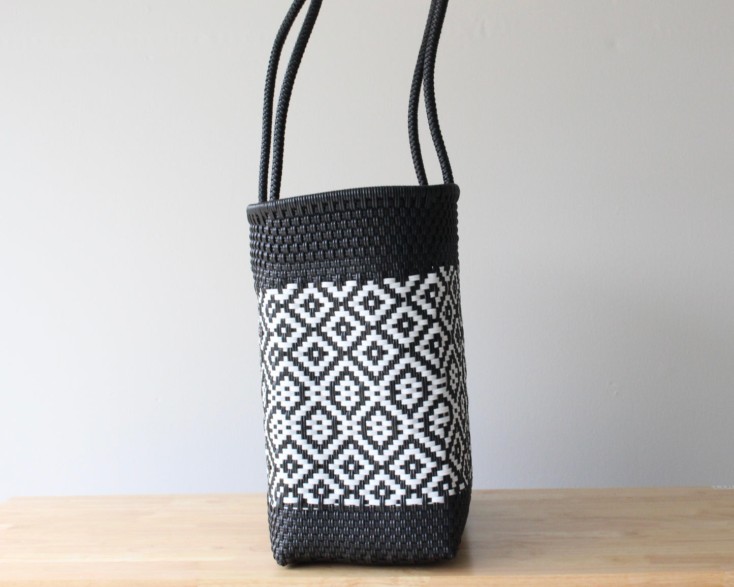 Black & White Mexican Tote Bag by MexiMexi