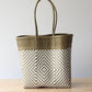 Gold & White Tote Bag by MexiMexi