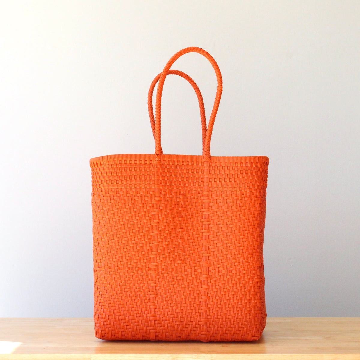 Orange Woven Artisan Tote Bag – MexiMexi