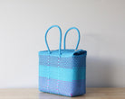 Everyday handwoven tote bag with snap closure