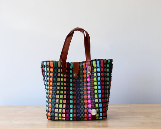 Vida Woven Purse – All colors Plaid