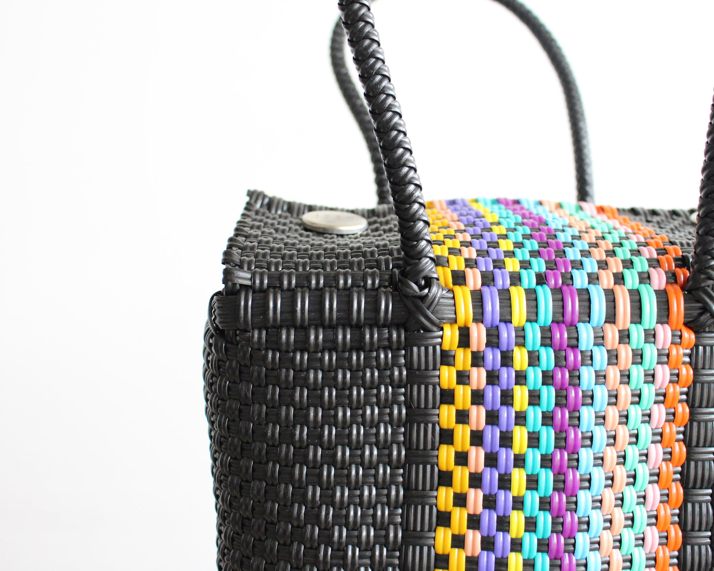 Black with colors Handbag by MexiMexi
