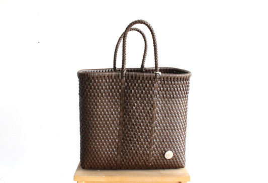 Brown Handwoven Tote bag by MexiMexi