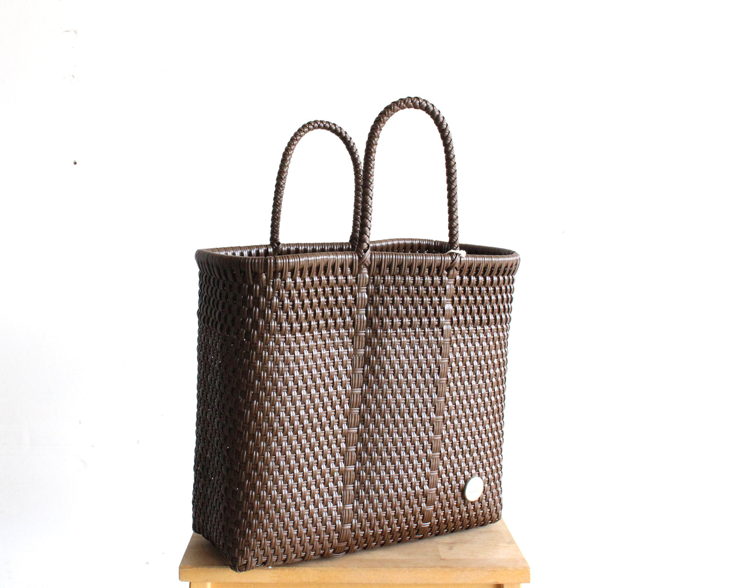 Brown Handwoven Tote bag by MexiMexi