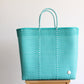 Copy of Beige & Colors Handwoven Mexican Tote by MexiMexi