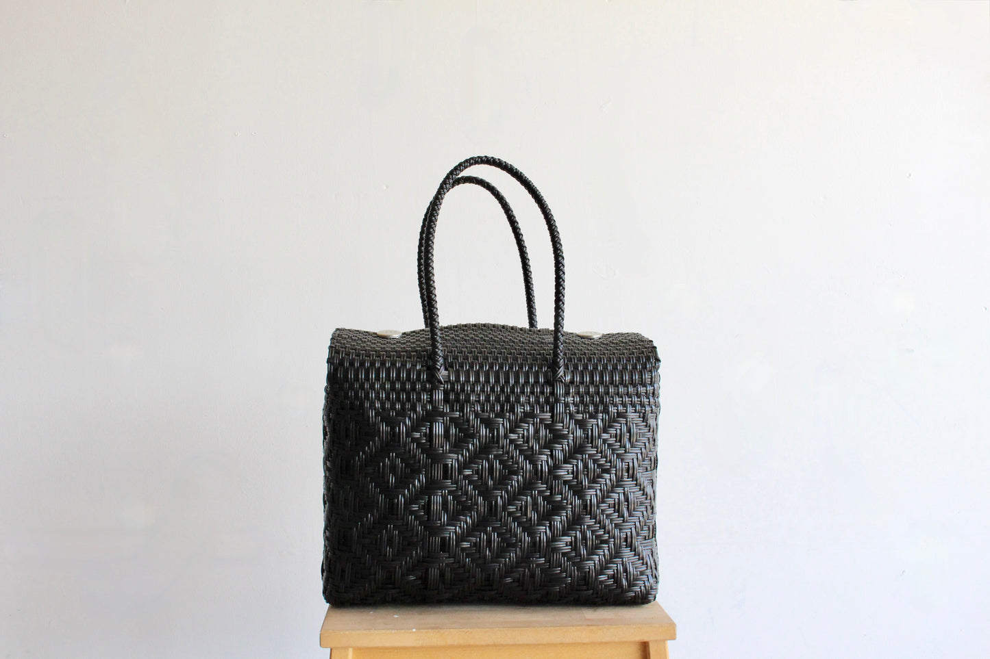 Black, Patterned MexiMexi Handbag