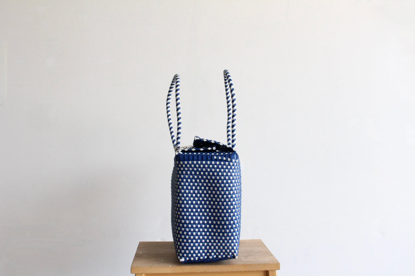 Blue and White MexiMexi Handbag