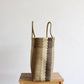 Gold, Beige, and Brown Handwoven Tote bag