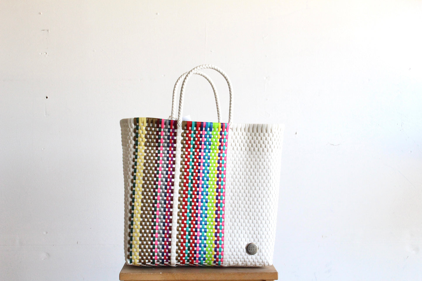 White and Colors Tote bag by MexiMexi