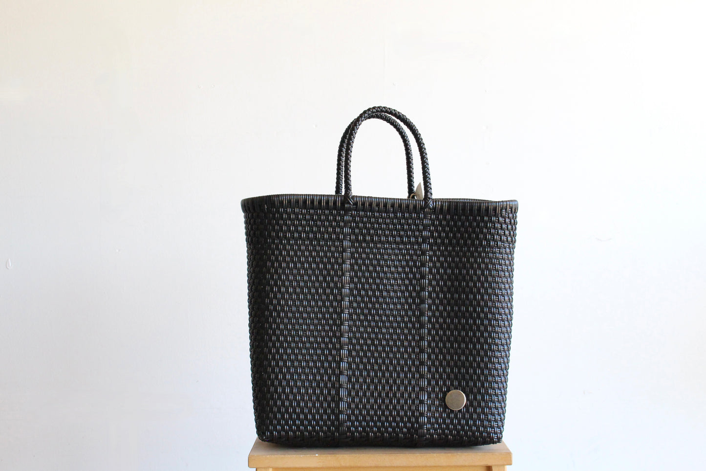 Black Handwoven Tote bag