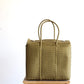 Gold handwoven Handbag by MexiMexi