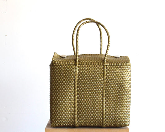 Gold Handbag by MexiMexi