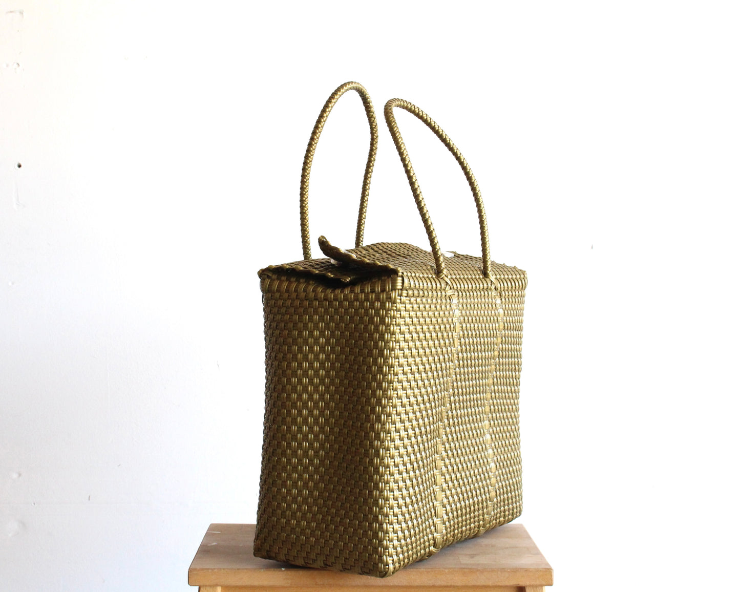 Gold Handbag by MexiMexi