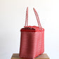 Red & White Handbag by MexiMexi