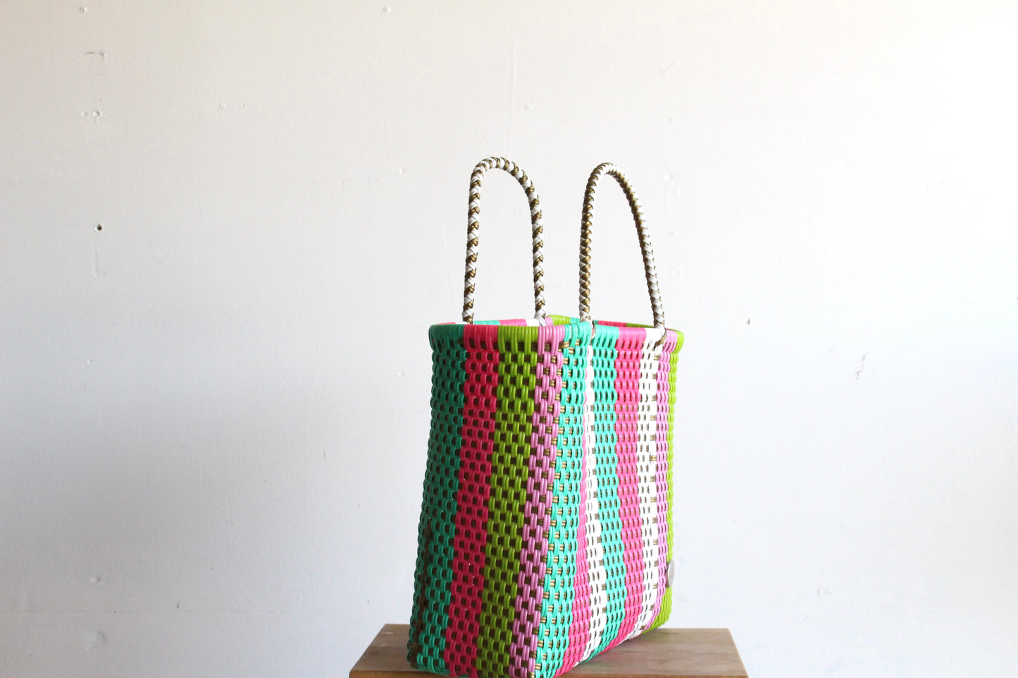 Colorful Handwoven Tote bag by MexiMexi