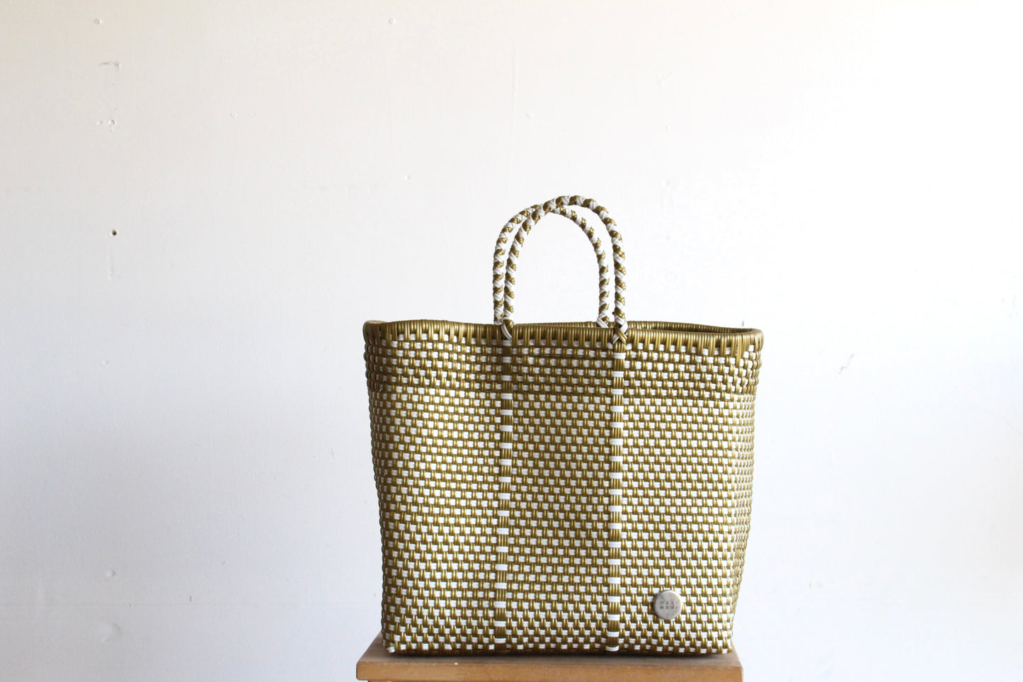 Gold & White Tote bag by MexiMexi