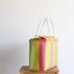 Hot Pink, Lime & Yellow handwoven Handbag by MexiMexi