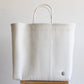 White Handwoven Mexican Tote by MexiMexi