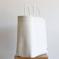 White Handwoven Mexican Tote by MexiMexi