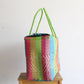 Colorful Heart Handwoven Mexican Basket by MexiMexi