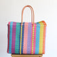 Colorful Handwoven Mexican Basket by MexiMexi