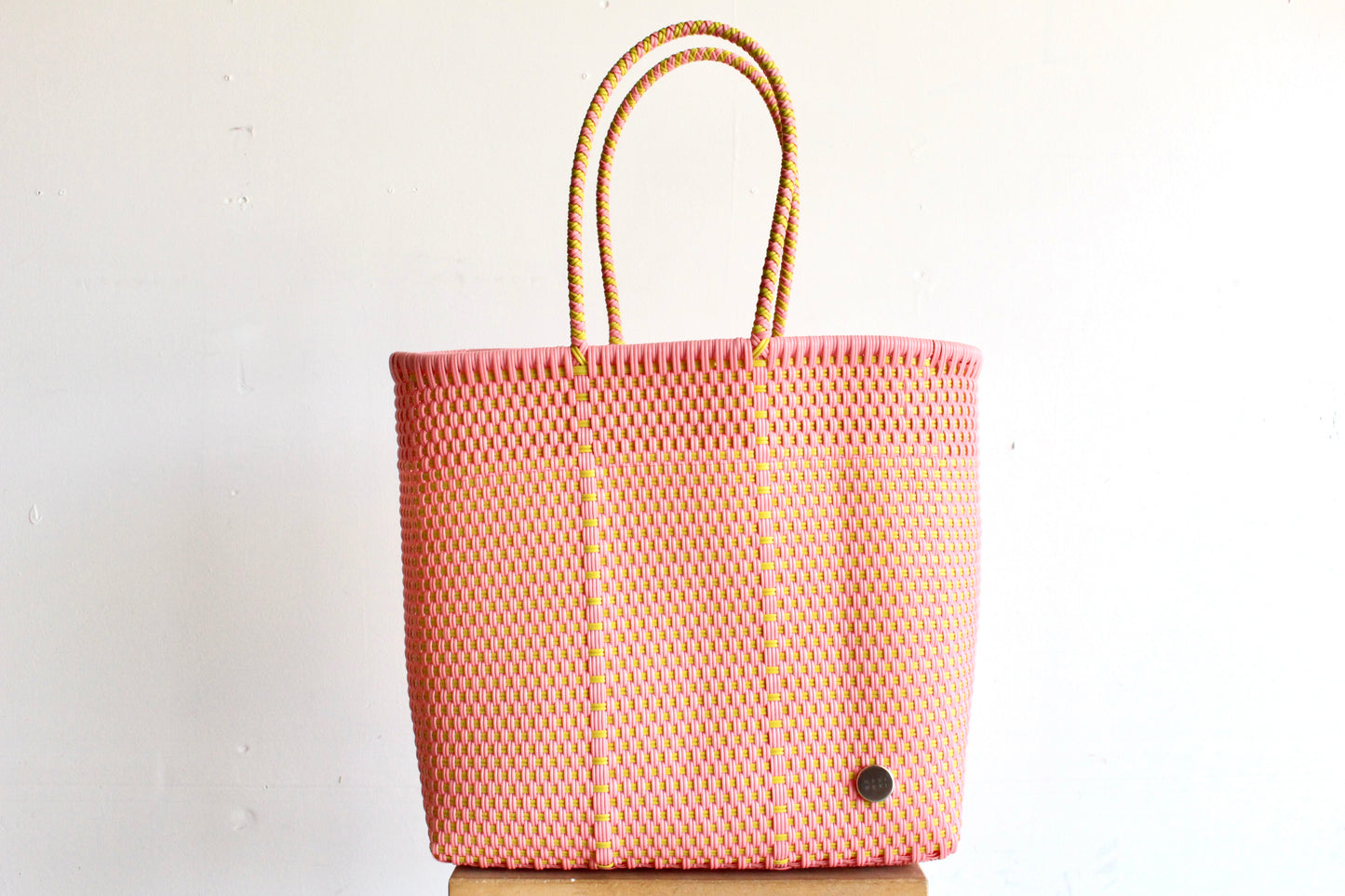 Coral & Yellow Tote bag by MexiMexi