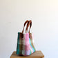 Aqua, Pink & Gold Purse Bag by MexiMexi