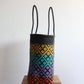 Black and colors Handwoven Mexican Tote by MexiMexi