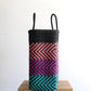 Black with colors Handwoven Mexican Tote by MexiMexi