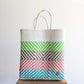 White & Colors Handwoven Mexican Tote by MexiMexi