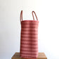 Coral & Gold handwoven Mexican Tote by MexiMexi