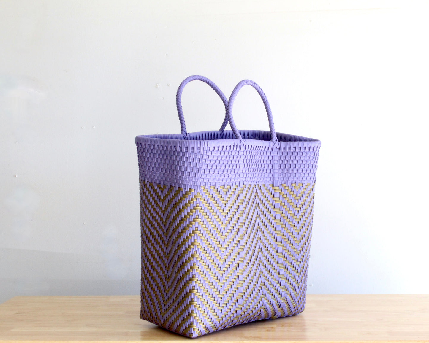 Violet & Gold Tote Bag by MexiMexi