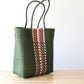 Olive Green & Colors Tote Bag by MexiMexi