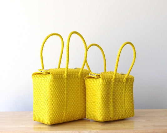Bright Yellow: Me & Mini-me Handbag by MexiMexi