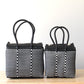 Buy 1, get 2 with 50% off: Black & White Handbags Bundle