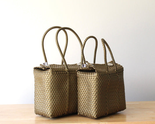 Buy 1, get 2 with 50% off: Gold Handbags Bundle
