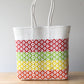 White & Colors Mexican Tote by MexiMexi