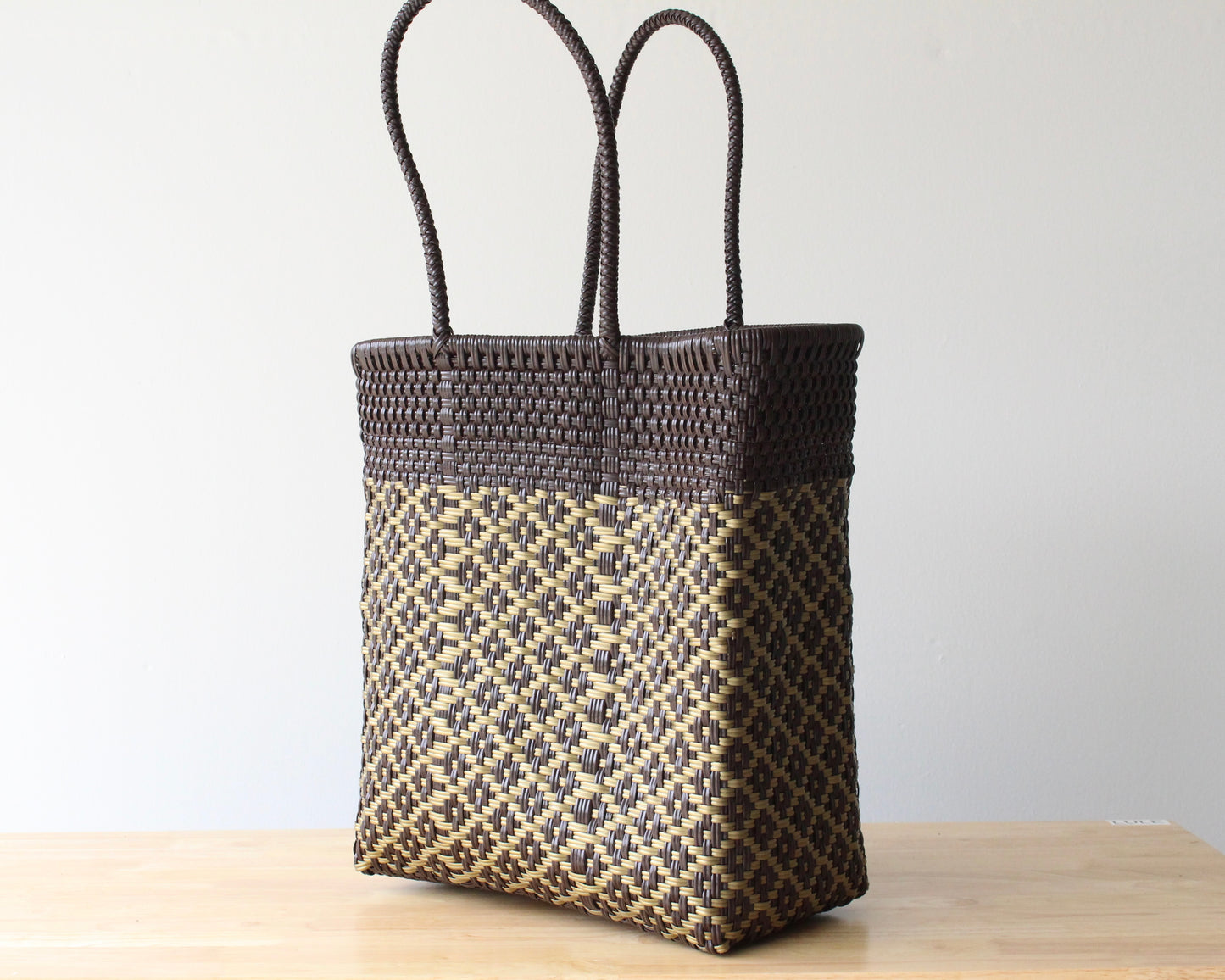Brown & Gold Tote Bag by MexiMexi