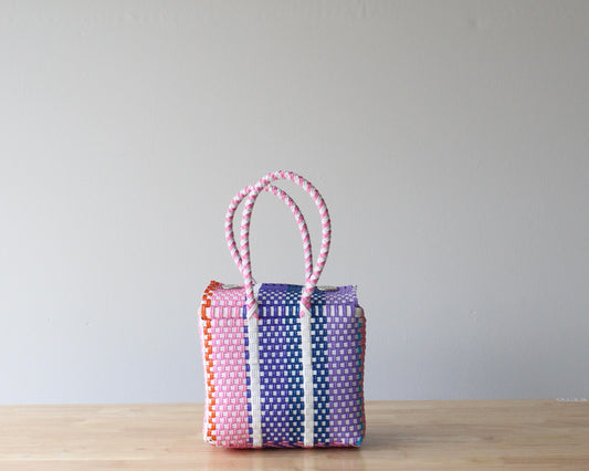 Purple & Pink Mini Handbag by MexiMexi