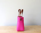Artisan Leather Plastic Bag